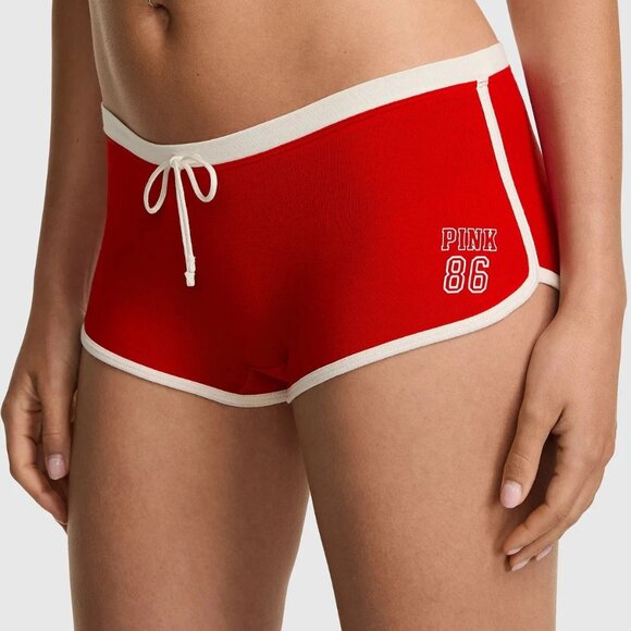 PINK Victoria's Secret Dorm Boyshort Panty  L XL NWT Limited Edition - Picture 1 of 4